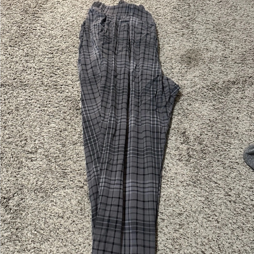 Torrid Gray Plaid Joggers